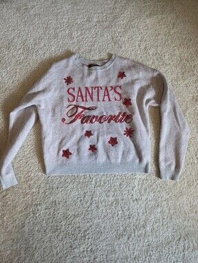 Sequin Santa Sweater